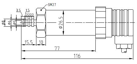 PTL612K尺寸图