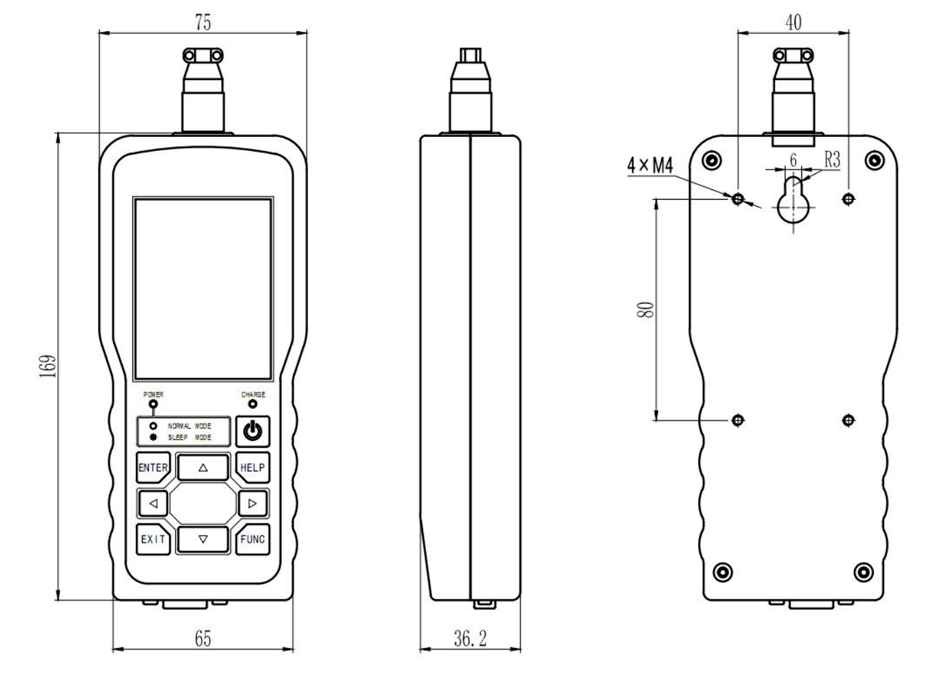 WCL-105尺寸图