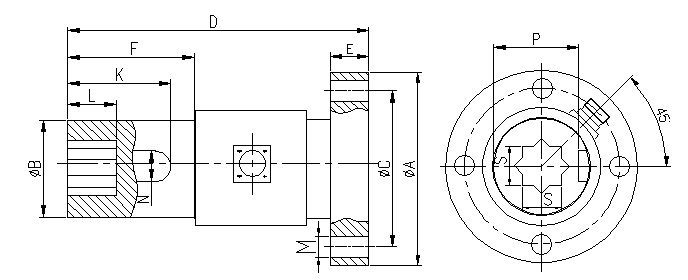 NJL-203尺寸图